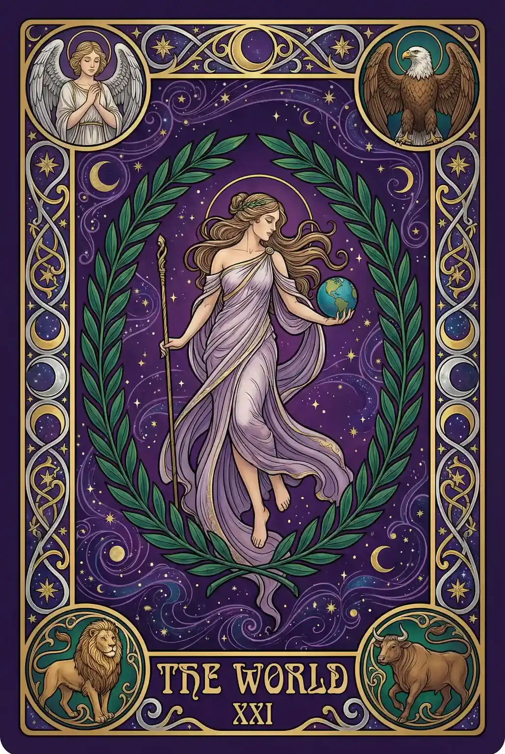 塔罗牌世界 - 沙漠之花女主角 | 本周指引牌面